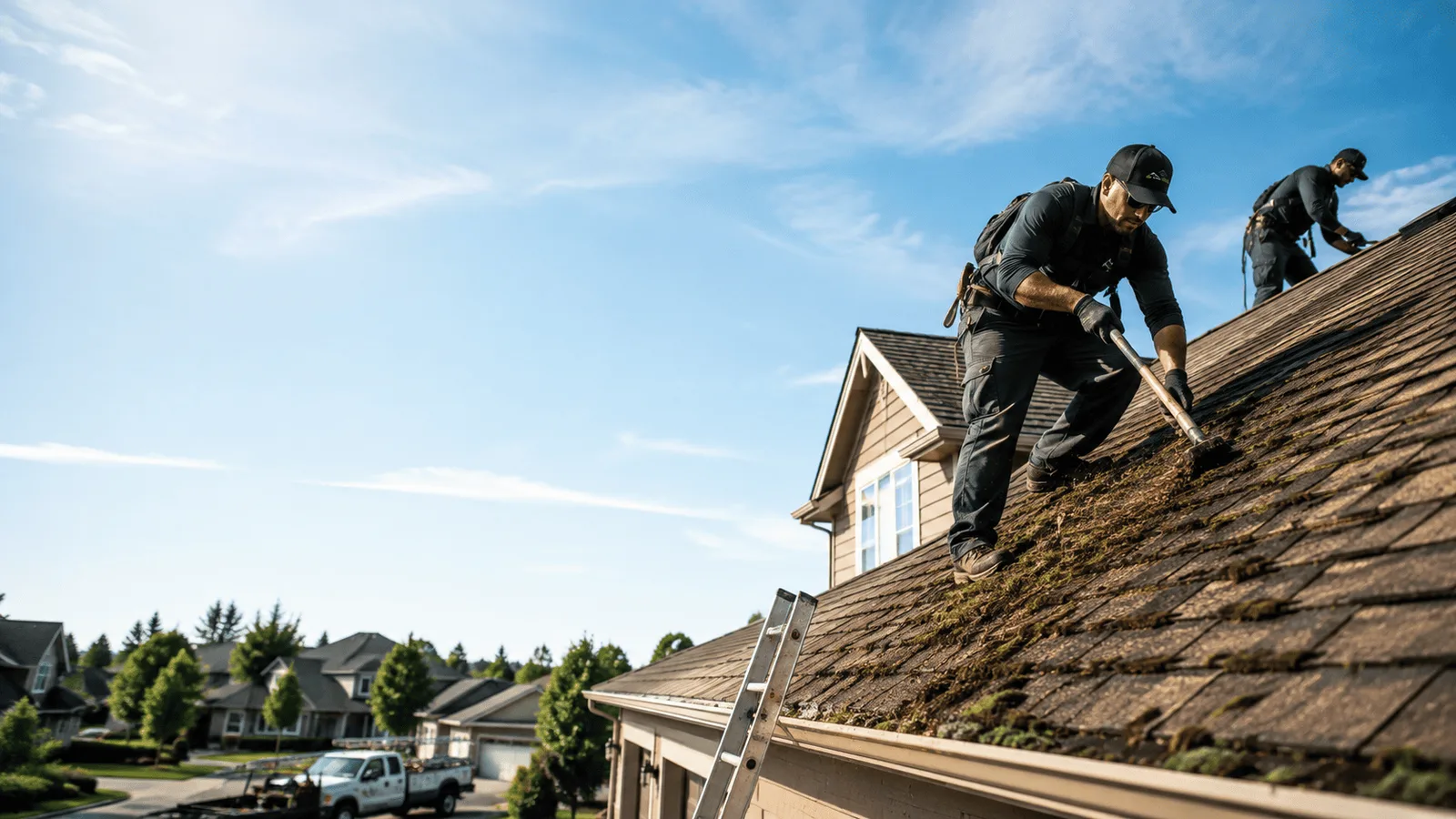 Roof Moss Removal in Waddell, AZ near me